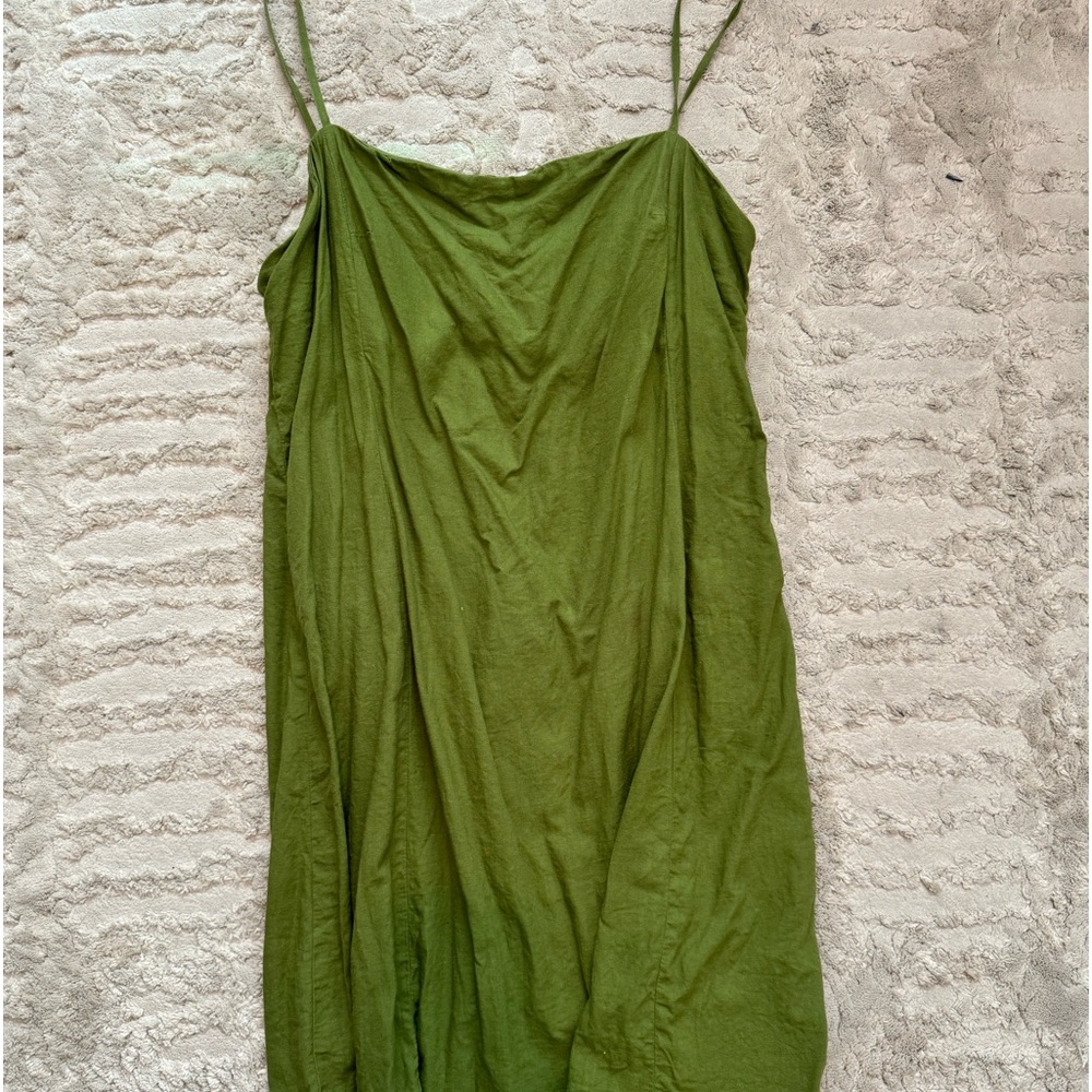 Linen-Blend Mini Dress XLarge (Tall)
